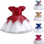 Kids Flower Girls Princess Tulle Tutu Dress Pageant Bridesmaid Party Wedding New