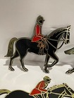 Vintage 1966 Horse Showjumper Plaques Invicta Plastics England Complete Set Of 4
