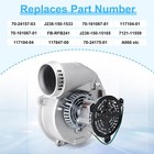 Adviace Furnace Draft Inducer Blower Fan Motor For Rheem Ruud Fb-rfb241     