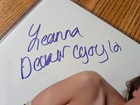 Leanna Decker 2012 Playboy Cybergirl Of The Year 11x14 Autographed Photo W coa