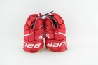 Bauer Vapor 3x Pro Ice Hockey Gloves Red white Junior Size 11  0911-1833 