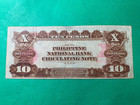 1916 Philippines National Bank Washington Vignette 10 Peso A1231126a P-47b