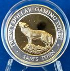Rare  spelling Error  Sam s Town  20 Gaming Strike Token 24k Hge  999 Silver