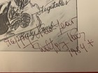 Vincent Price Estate Signed Menu From Austrian Chef Wolfgang Puck  16g