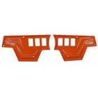 2 Piece Billet Dash Panel Kit Polaris Rzr Xp1000 S 900 1000 W speedometer Orange