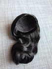 Truly Me 111 84 Wig E Black Wavy Hair American Girl Doll Ooak Custom Replacement