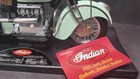 Tootsietoy 1942 Indian 442 Motorcycle 1 10 Diecast Replica W Base   Booklet
