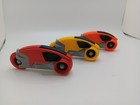 Retro Lightcycle Mini Lot X3 For Vintage Tron Action Figures And Light Cycle 