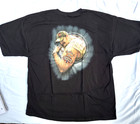 Vtg 2000s Mens 2xl Larry The Cable Guy Git-r-done Graphic Print Black Tee Shirt