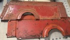 Parts Only Vintage Wyandotte Pressed Steel Ride On Toy Fire Truck Read   