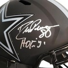 Drew Pearson Signed Hof 21 Inscription Dallas Cowboys Eclipse Speed Full-size Re