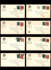 Canada 1940s Stamp Collection Of 40 Kgvi Compound Stationery Envelopes