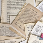 Vintage Ephemera Lot 50 Pages From Different Books Hymn recipe dictionary novels