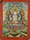 17  Chenrezig Thangka  Bodhisattva Of Compassion Brocade Art