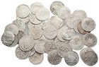 Lot Of 40 Unclassified Silver Coins
