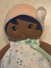 Kaloo Baby Doll Plush African Brown Star Dress 8 