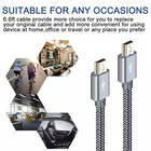      6ft Usb Sync Data Power Charger Cable Cord Connect Pc For Gps Garmin Nuvi V3