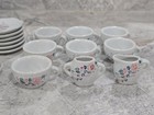 20 Piece Vintage China Flower Pattern Children s Tea Set