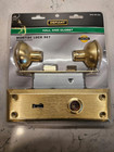  lot Of 3  Defiant Mortise Lock Set Door Knob Satin Brass W keys 1008383924