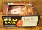 1986  rambo  Sylvester Stallone Collegeville Halloween Costume Unused In The Box
