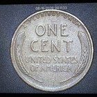 1945 No Mint Mark Wheat Penny  Off Center Struck   Many Other Errors  Very Rare 