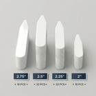 Plastic Shirt Collar Stays Collar Inserts For Men s Dress Shirts Choose Quantity