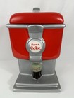 Vintage Coke Cookie Jar Retro Coca Cola Ice Cold Fountain 11  By Gibson