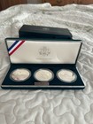 1994 Proof  1 U s  Veterans Commemorative 3-coin Set  900 Silver