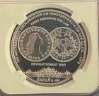2025 Spain First American Dollar 10 Euro Pf70 Ultra Cameo Ngc Us 250th Anniv