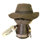Hallmark Itty Bittys Indiana Jones New Leather Jacket Hat Whip 4  Mini Plush Nwt