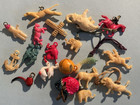 Rare Vintage 1930 s Celluloid Animal Beanie Charms Pre War Japan Toy Miniatures