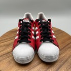 Adidas Superstar Shoes Mens Size 13 Red Scarlet Charcoal  track Suit Pack 