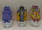 Lot Of 5 Vintage 1977 Mcdonalds Collector Series Glasses Great Condition