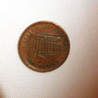 Ben Franklin Memorial Ef Bronze Medal Commemorative Souvenir Aug  C  Frank Coin