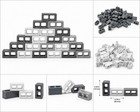 1 24 Scale Cinder Blocks Set Of 100 Pcs - Gray