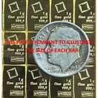 Lot Of 10 - 1 Gram Gold Combibar    Valcambi Suisse  9999 Fine Gold Bar