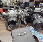 Vintage Film Camera   Lens Collection Lot