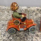 Vintage 1957 Yonezawa Happy Puppy Tin Litho Friction Toy Original Box