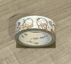 New Every Minute A Story Beanie Pizza Party Washi Tape 15 Mm Roll Emas