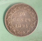 1894 Newfoundland 20 Cents  - Iccs Graded Vf-20  - Xvf 957