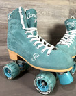 Women   s Candi Girl Carlin Roller Skates Seafoam Green Quad Artistic Sz 10