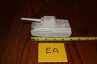 Vintage Marx Battleground Light Gray German  351 Army Tank Ea - Mpc  Timmee