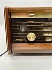 Vtg 1960s Norelco Bi-ampli Stereo B5x43a 54 Am Fm Sw Tube Radio Plays As Is