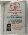 Chester Illinois Il 1994 Popeye Picnic Program Old Advertising