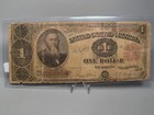 Fr  351 - 1891  1 One Dollar    stanton    Us Treasury Note   raggy  W  Issues 