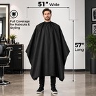 5 Pack Professional Barber Cape Waterproof Hair Cutting Capes For Adults 