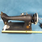 Vtg 1938 Singer Sewing Machine Needs Servicing But Works Cast Iron