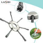 6 8 9  Steel Wire Trimmer Brush Head     Universal Weed   Rust Removal Tool