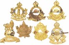 Wwi-wwii Canadian Cap Badges  King s Crown