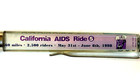 1998 California Aids Ride Floaty Pen Moving Bicycle Riders California Bike Vtg